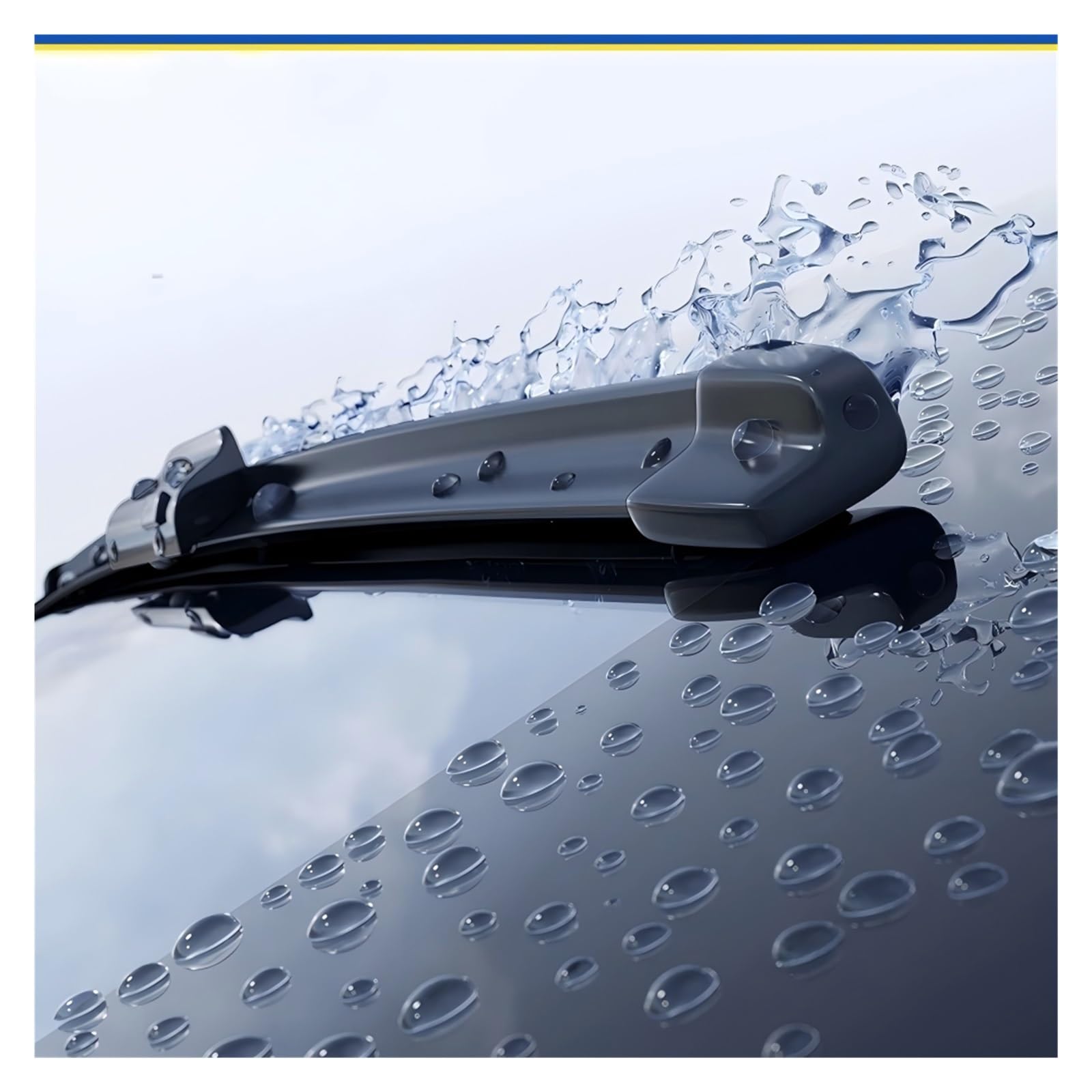 spazzole tergicristallo per auto Per Tesla Per il Modello S 2012-2023 Silicone e Gomma Tergicristallo Anteriore Spazzole Parabrezza Finestra(Silicone wiper-,Right driving)