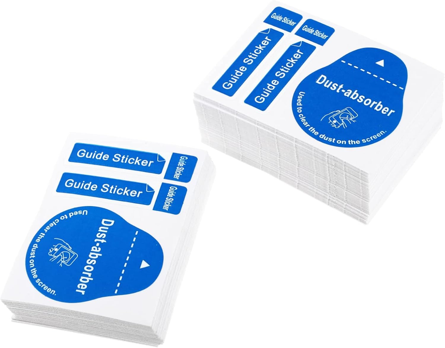 Hemobllo 200pcs Film Dust Removal Sticker Laptop Keyboard