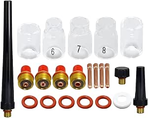 RIVERWELD TIG Welding Torch Accessory Kit – Collet Bodies, Nozzles, Cups For WP 9/20/25 - View #9