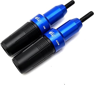 Motorcycle Exhaust Crash Protector Sliders Crash Pads CNC for Suzuki for Hayabusa GSX1300R GSX 1300R GEN 3 2021 2022 Color Blue 2-H