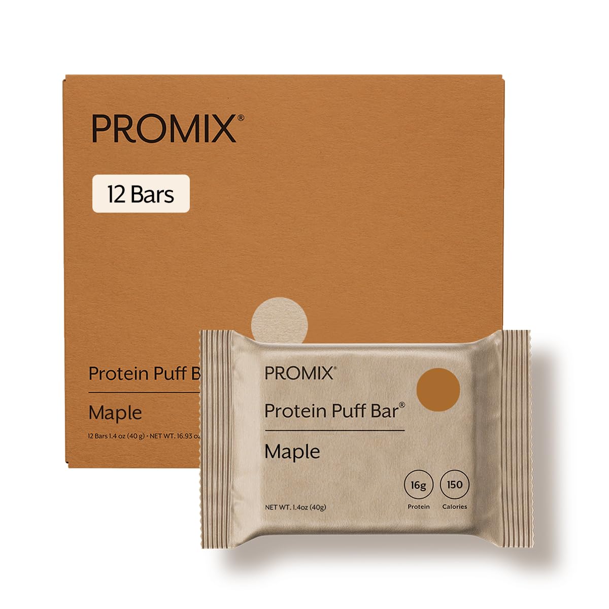 Promix Nutrition Protein Puff Bars, Birthday Cake - 12 Bars — Amazon image 14