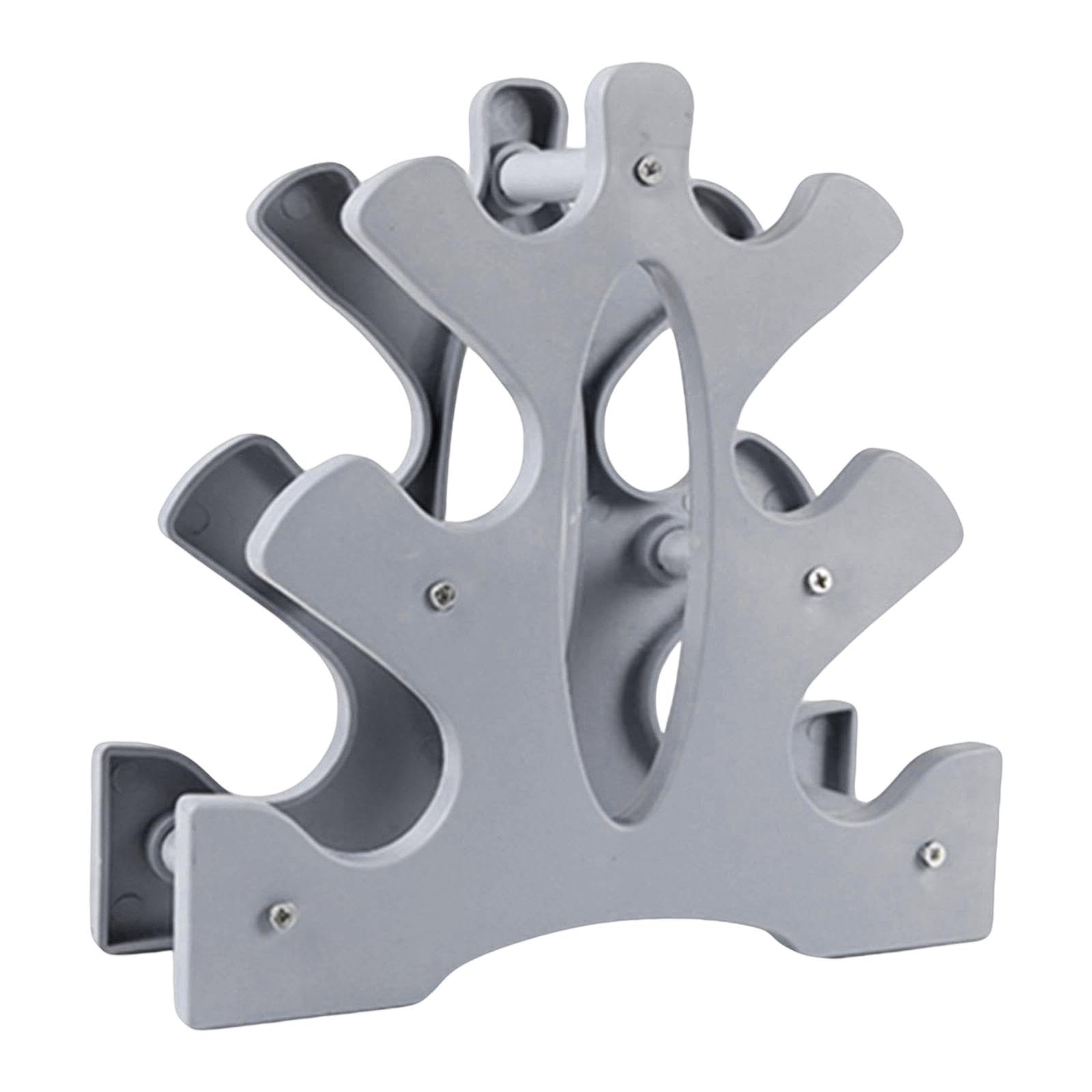 3 Layer Dumbbell Rack Organizer Multipurpose Accessories Compact Leaf Design | Weight Storage | Strength Training | Fitness Running & Yoga-image-23