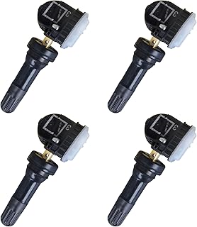 AdvanEX Tire Pressure Sensor 315MHz 4pcs Compatible with Buick Cadillac GMC Chevy Saturn Pontiac, Tire Pressure Monitoring System Replaces OE 25920615, 15922396