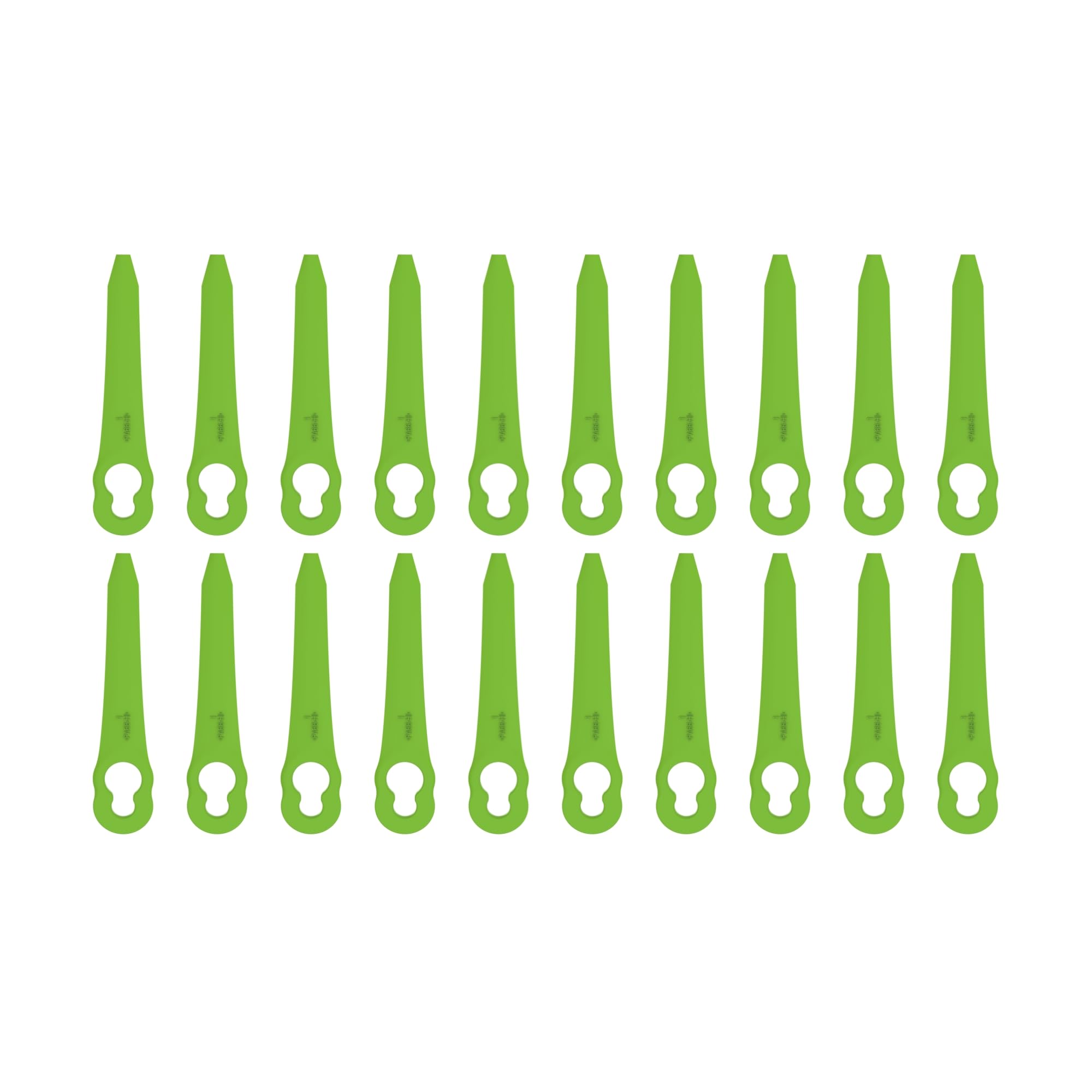 Greenworks Replacement Kit with 20 Blades for Grass Trimmer ST24B06-01, ST24B07-01, ST24L02-01 and ST40B07-01, Green