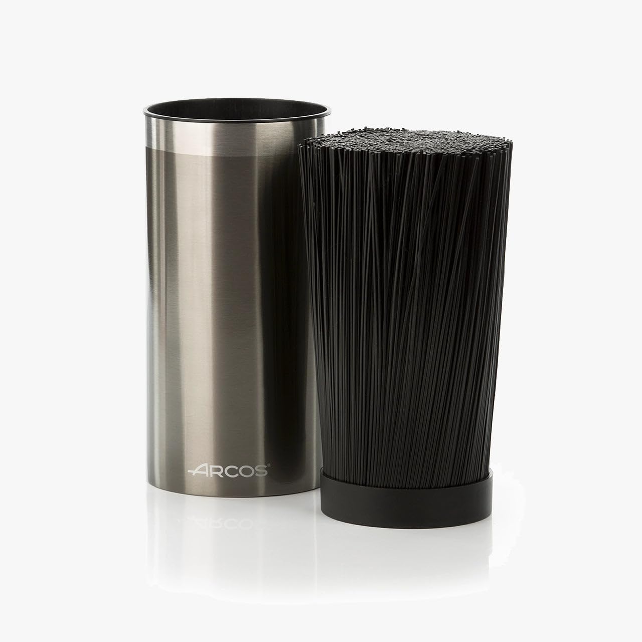 4" x 9" Stainless steel round block