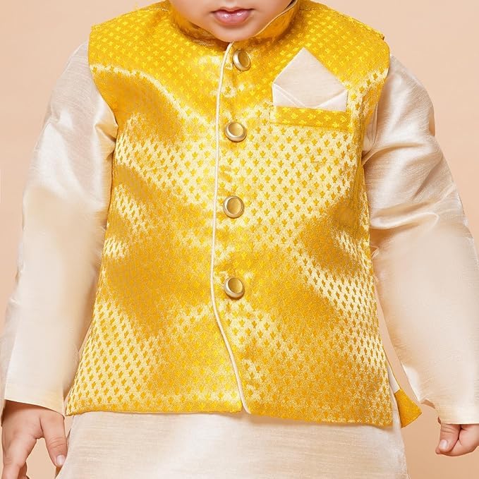 Image of AJ DEZINES Boys Dhoti Kurta Set