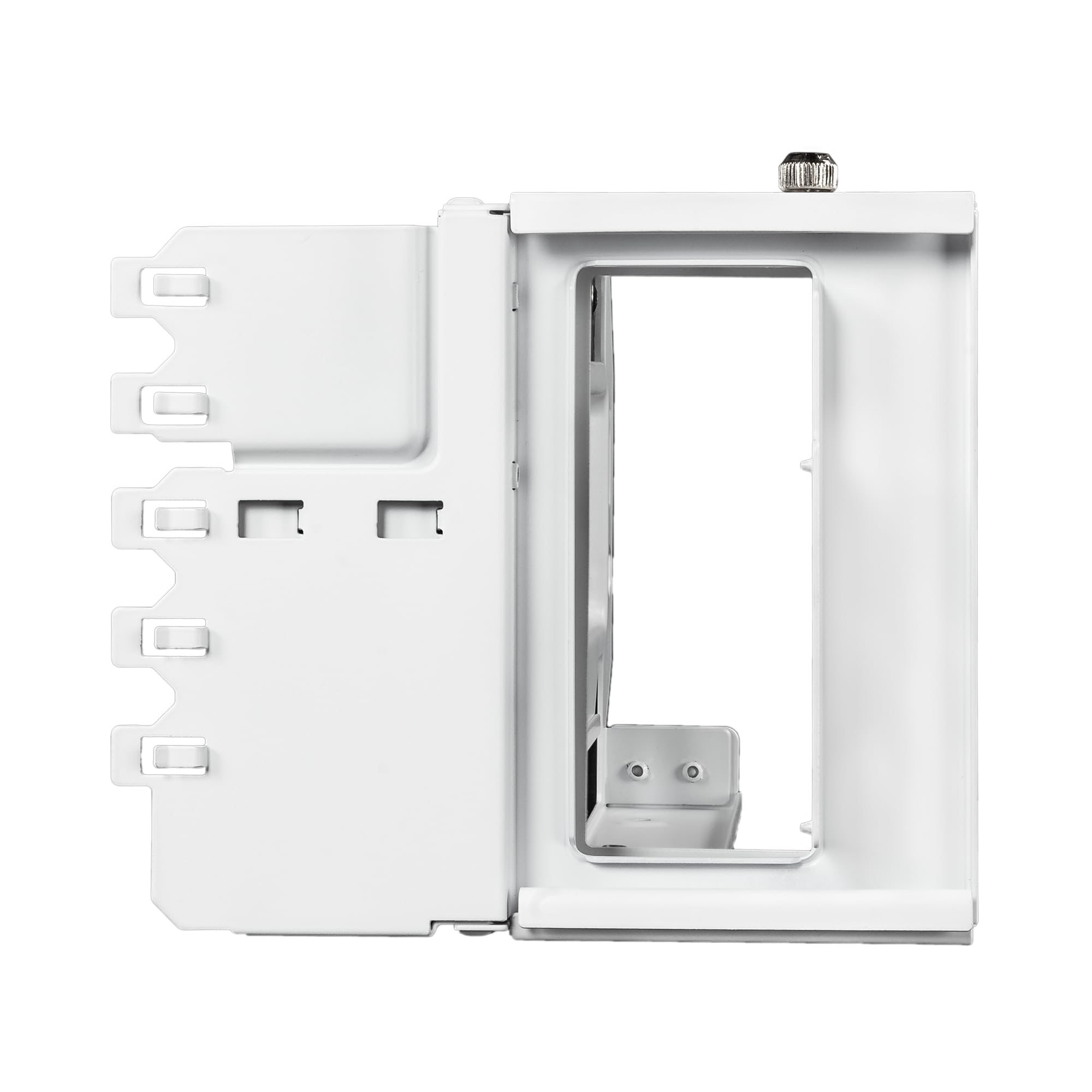 Cooler Master Porta schede GPU verticale Gen5 con cavo riser PCIe 5.0 x16, supporto per scheda grafica regolabile per custodie E-ATX, ATX e Micro-ATX, supporta GPU a triplo slot, bianco