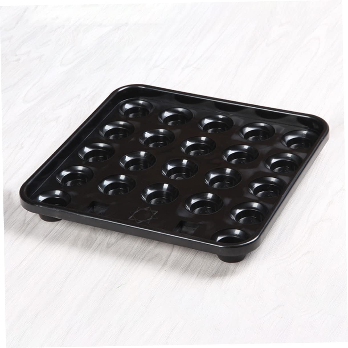 GALPADA Pool Table Accessory Billiard Balls Storage Rack Plastic Tray Snooker Ball Holder Home Billiards Organizing