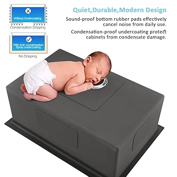 minosanページ！ 30 Inch Undermount Kitchen Sink-Bokaiya 30x19 Stainless