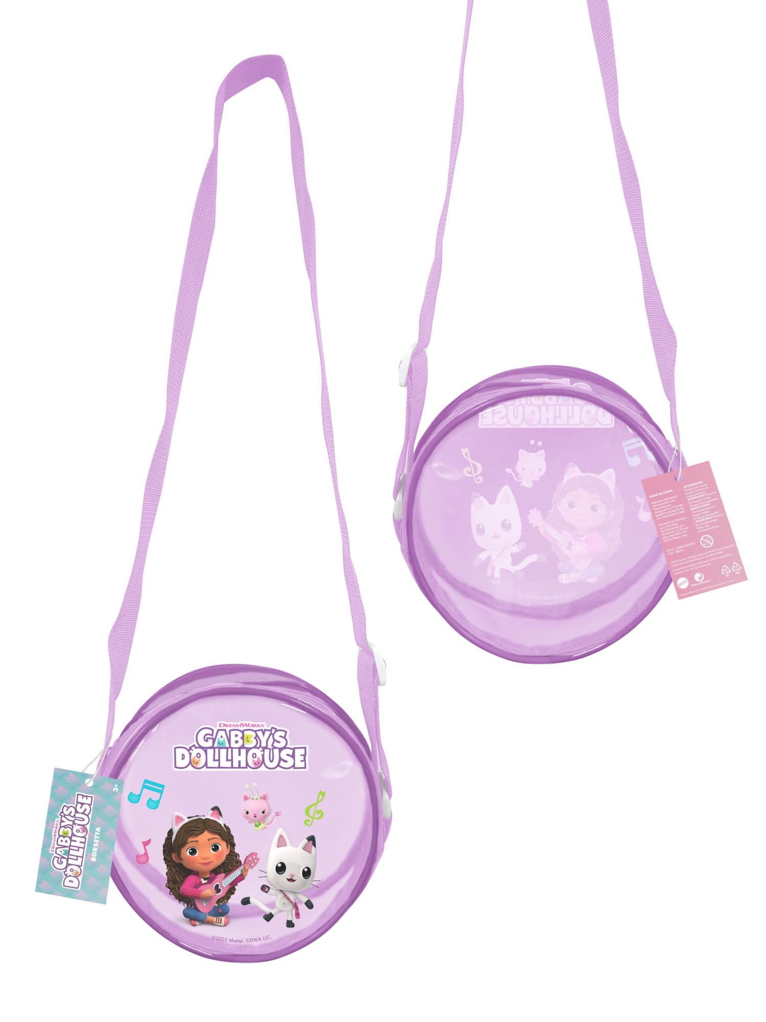 Mattel Gabby´s Dollhouse Uno Calza 2026, Uno Junior, Astuccio, Borsetta, Gioco, Album Figurine e bustina, JNB77