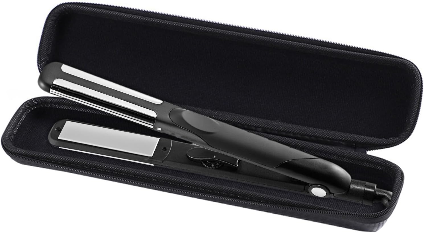 Heat Resistant Hair Curler Bag Travel Pouch Scratch Resistant Hair Brush Case for Straightener and Curler Storage