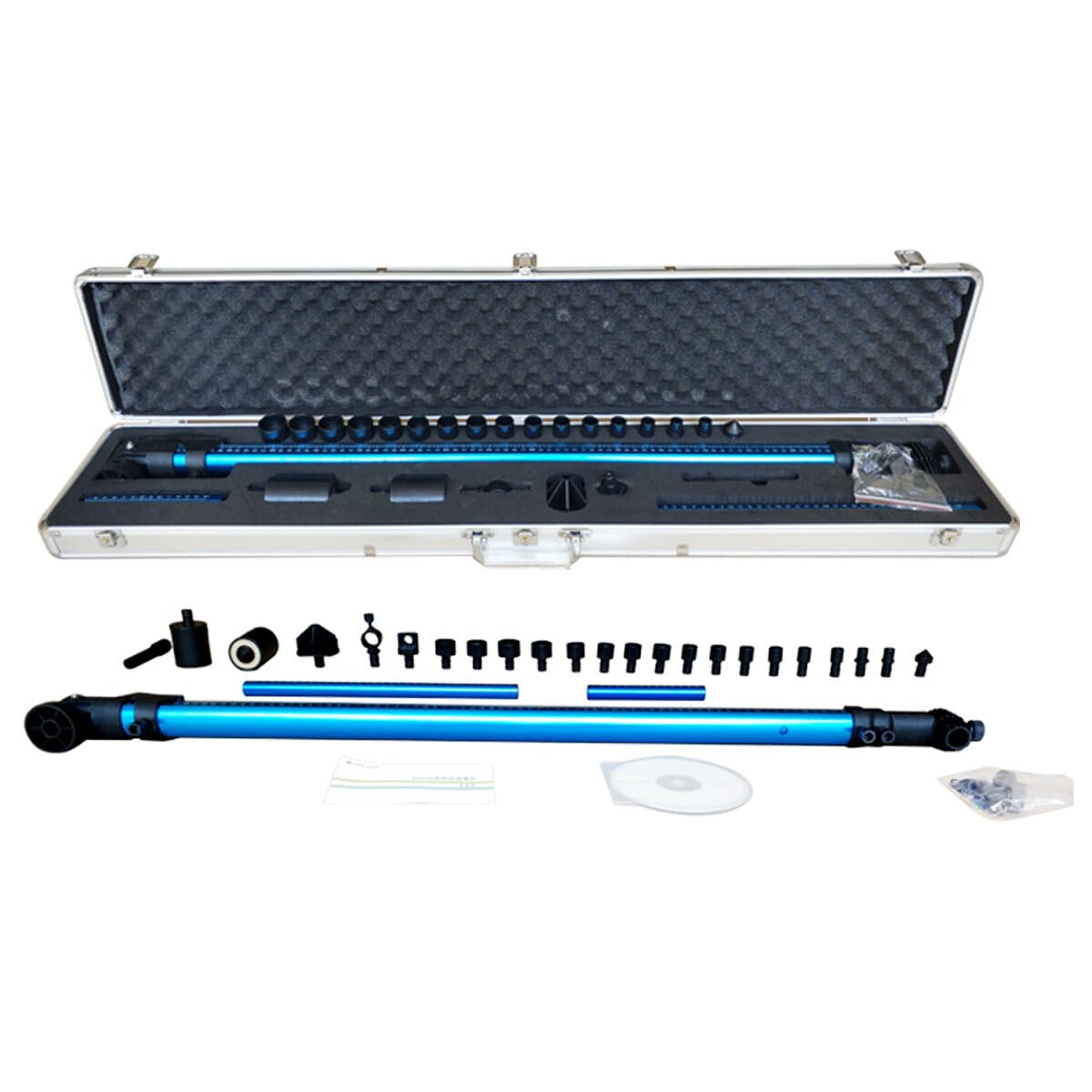 2D Auto Body Measuring System Car Repair Frame Machine Auto Chassis Tram Gauge Car Body Collision Measuring System Measuring Tools