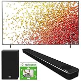 LG 86NANO90UPA 86 Inch 4K Nanocell TV (2021) Bundle with LG SP8YA 440w Sound Bar with Dolby Atmos...