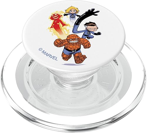Miniatura 7 de Marvel Fantastic Four Young PopSockets PopGrip agarre intercambiable para teléfonos y tabletas