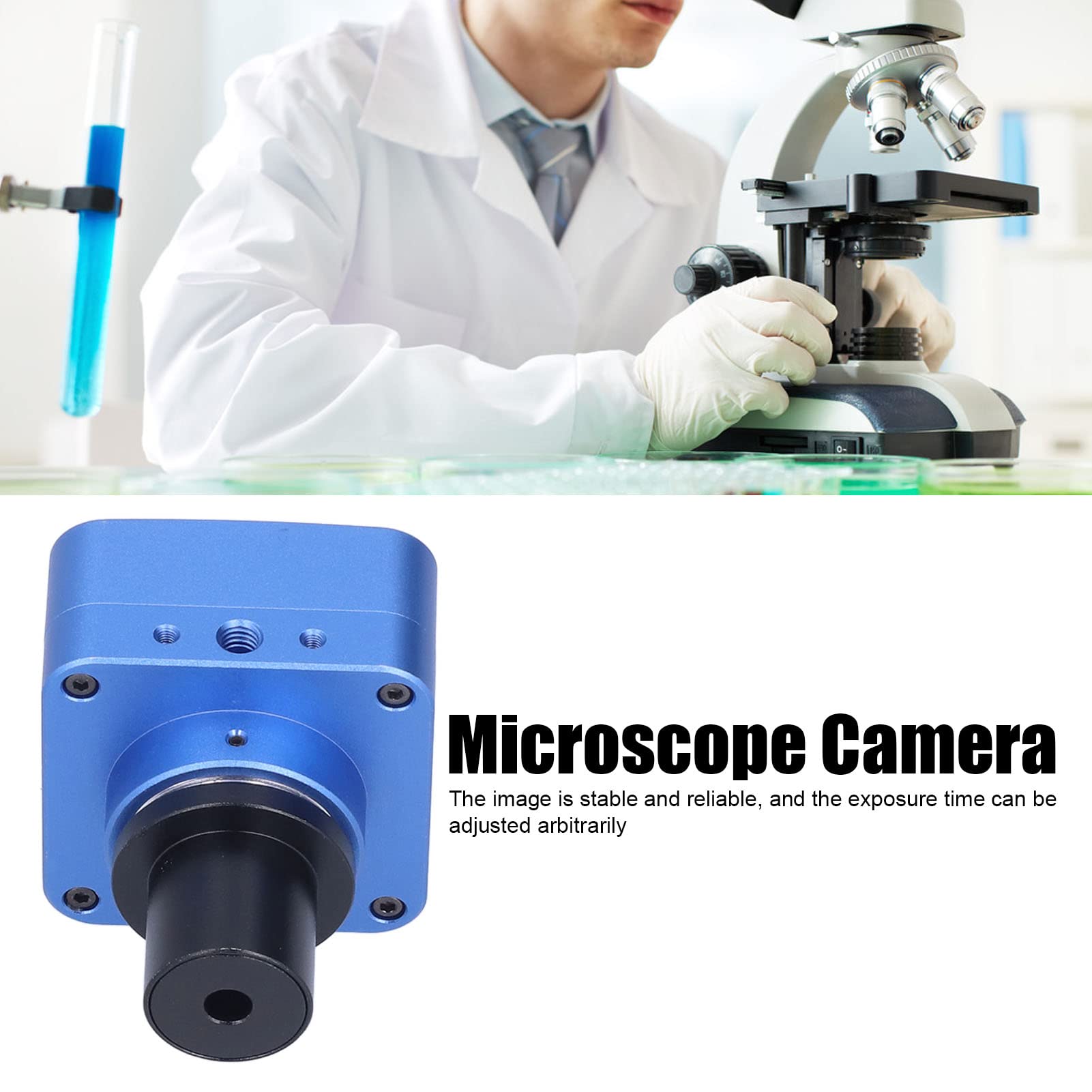 Microscopio Industriale Telecamera USB 5MP, Adattatore C-Mount
