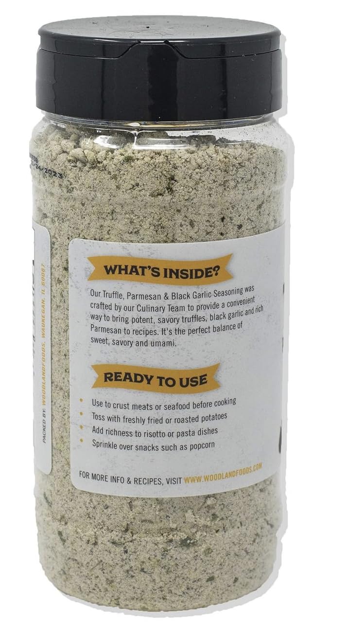 Epicurean Specialty Truffle Seasoning with Parmesan & Black Garlic (Pack of 2)