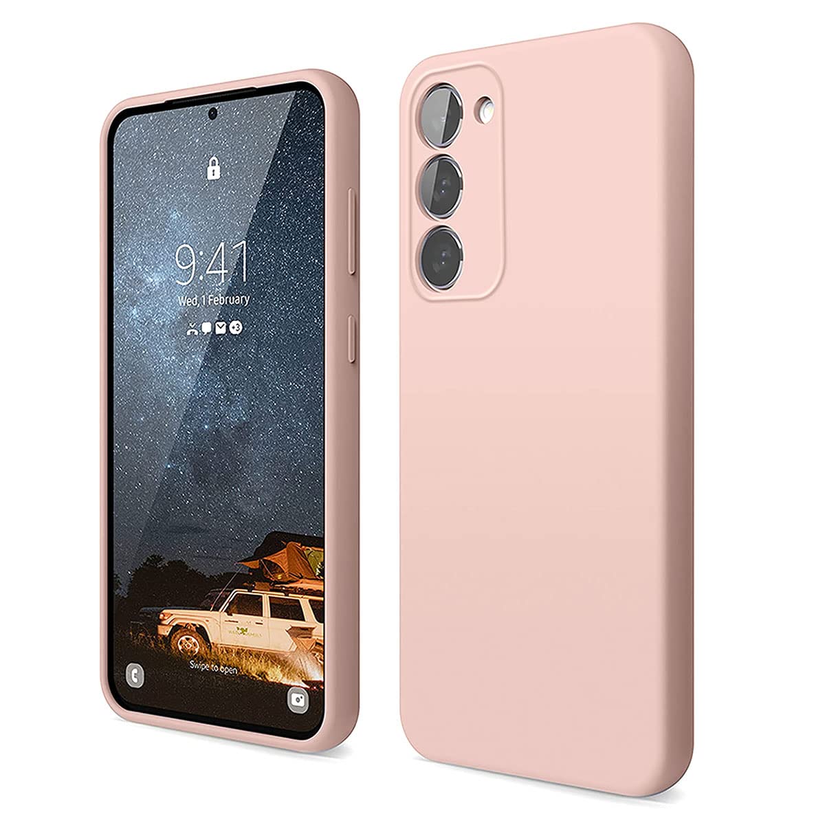 LIRAMARK Liquid Silicone Soft Back Cover Case for Samsung Galaxy S23 Plus 5G (Pink) (B0BVHNQVD5) Amazon Price History, Amazon Price Tracker