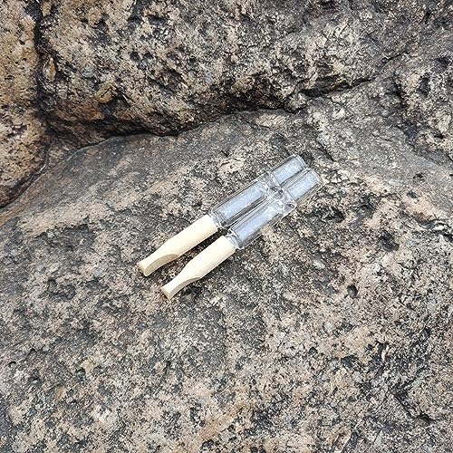 Image of Reusable Cigarette Filter Tips,2 PCS Wood Filters Mouthpiece for Remove Tar and Chemical