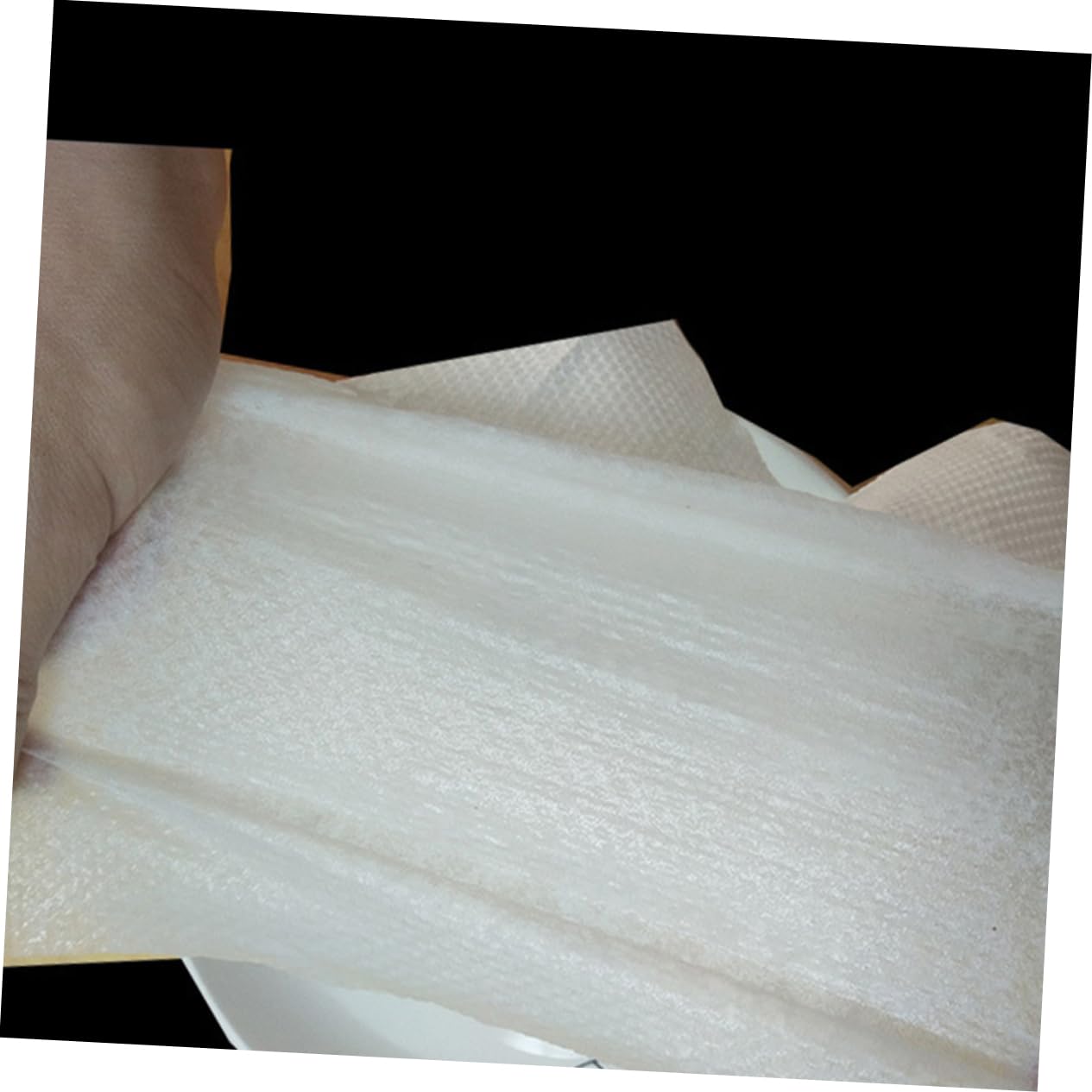 Essuie-mains en Papier Épais Blanc 5 Paquet, 100 Feuilles