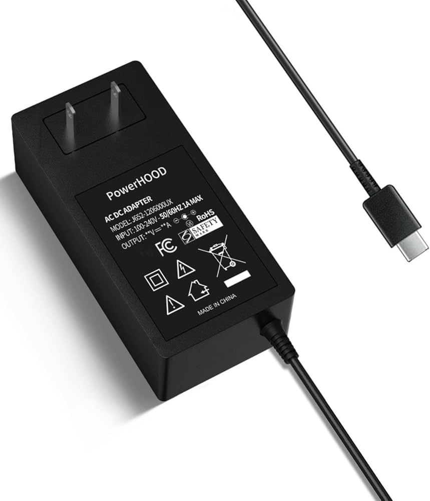 Amazon.com: PowerHOOD UL Listed 12V USB-C AC Adapter Compatible Amazon.com: PowerHOOD UL Listed 12V USB-C AC Adapter Compatible