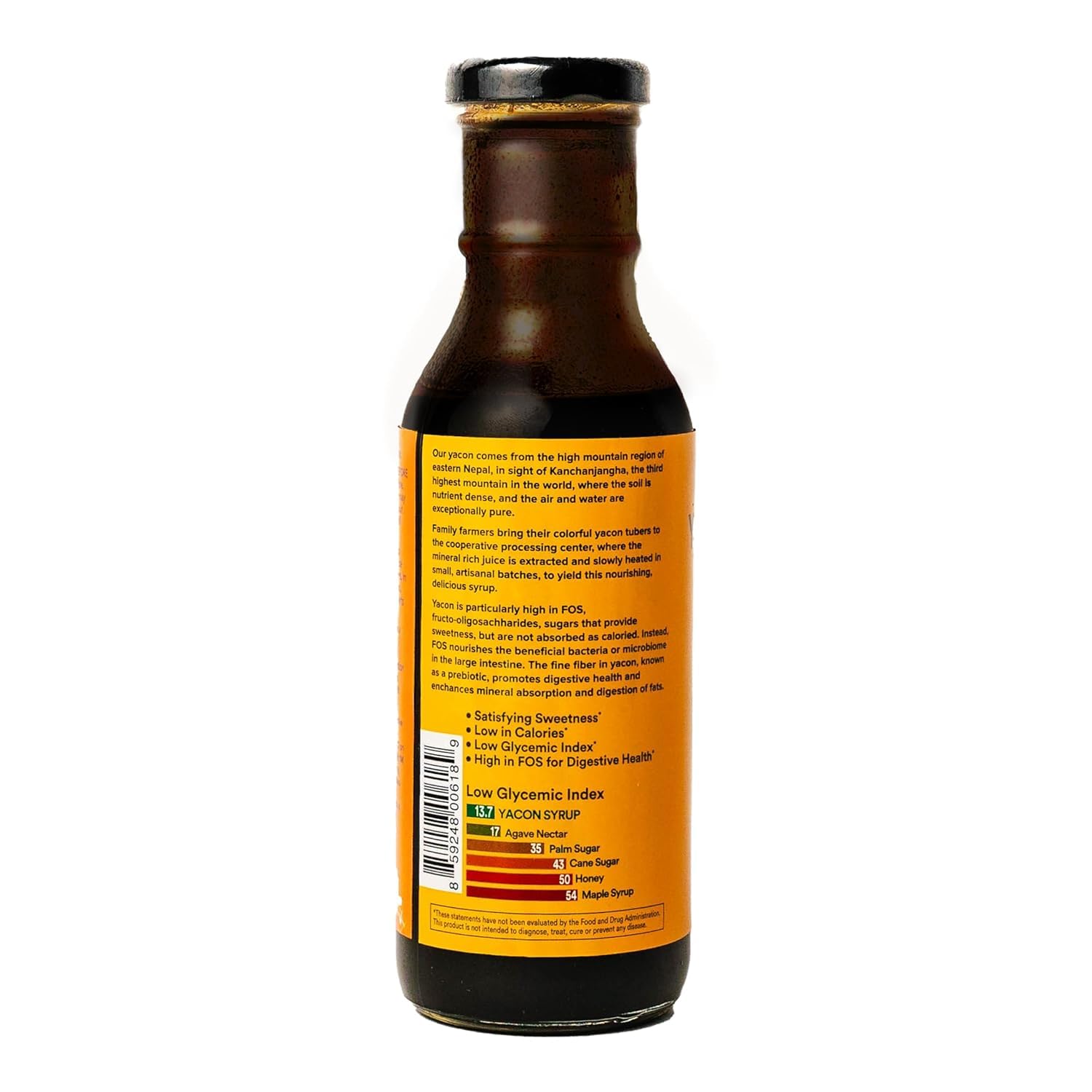 Nepal Tea Yacon Syrup 100% Organic, 9.5 Fl Oz Glass Bottle - Low Calorie, Satisfying Sweetness, Rich in Minerals, Low Glycemic, High in FOS/Prebiotic for Digestive Health - Image 9