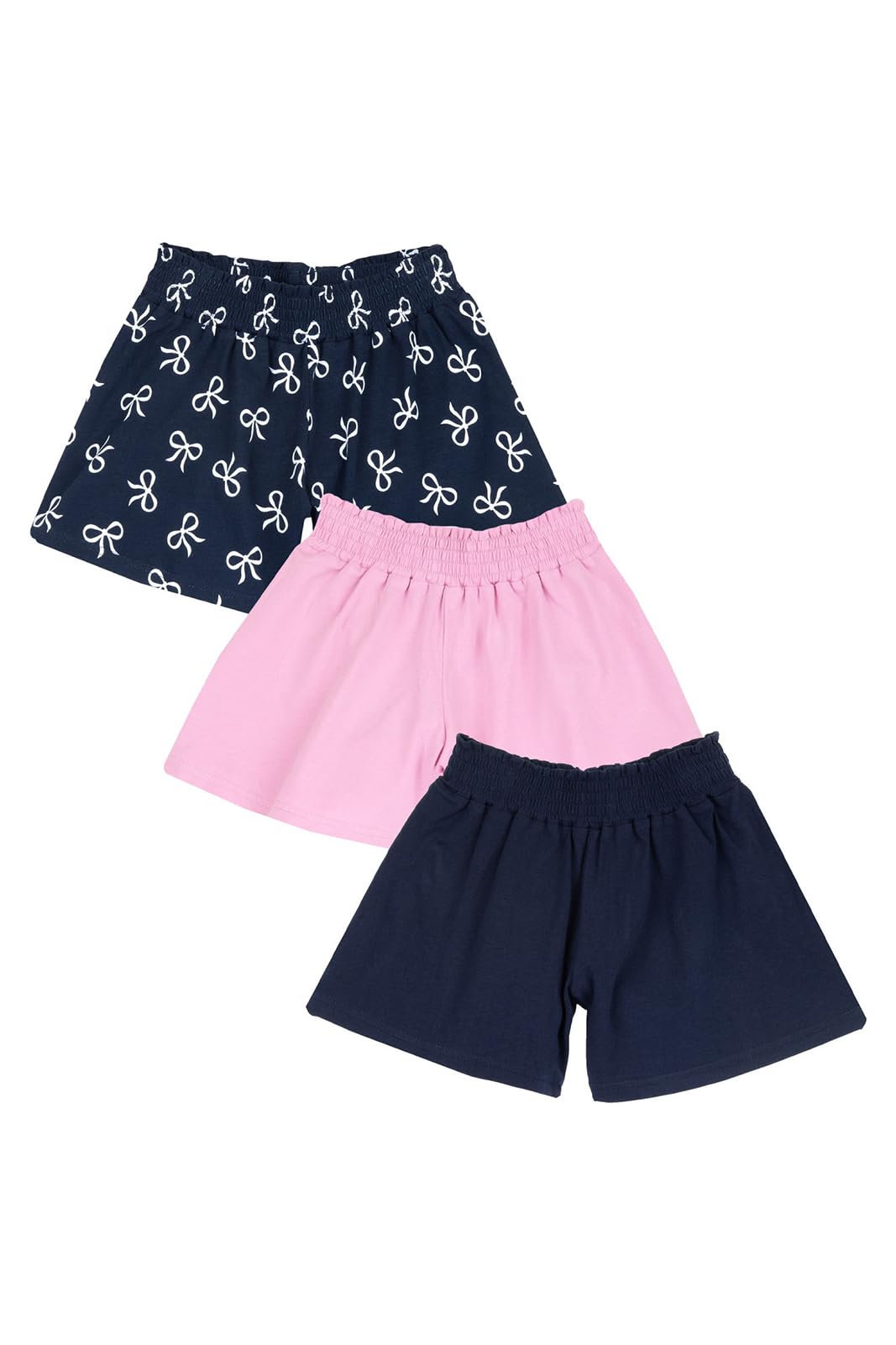 Chicco, Pantaloncini Bambina, Set di 3 Pantaloncini Corti