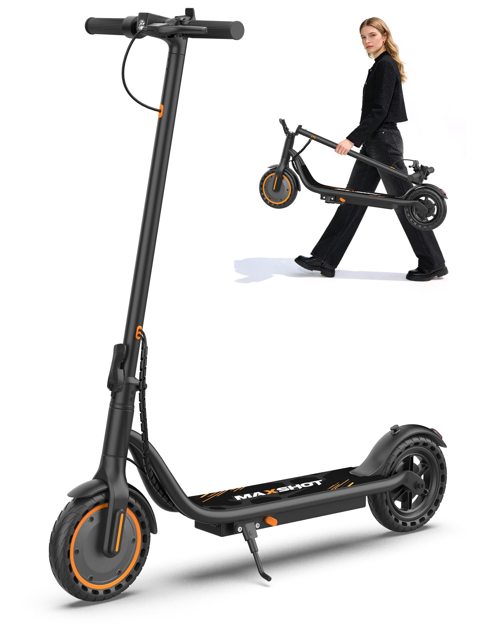 MAXSHOT Electric Scooter for Adults,