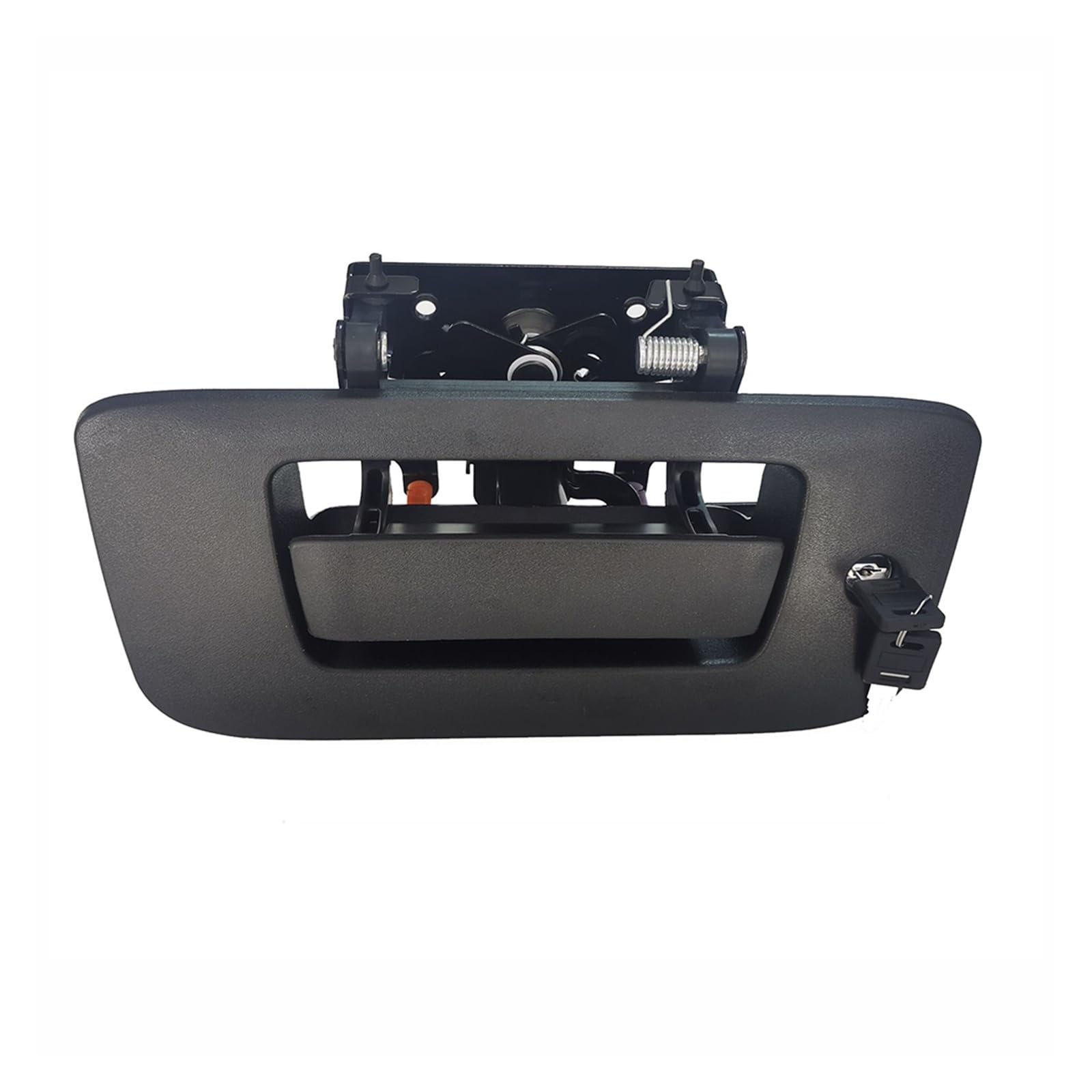 Hfewcvk Black Fit For Chev//Rolet Silverado/Gmc Sierra Tailgate Door Handle & Bezel Lock 22755305 Exterior Rear Textured Tailgate Handle With Key
