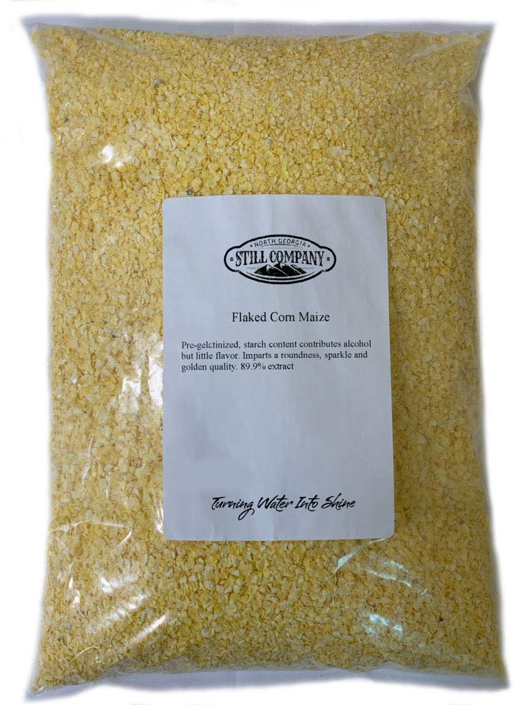 North Georgia Still Company's Flaked Corn Maize 10 lbs. for Moonshine