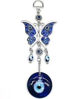 Blue Evil Eye Hanging Decoration Amulet Wall Home Butterfly Turkey Decor Pendant