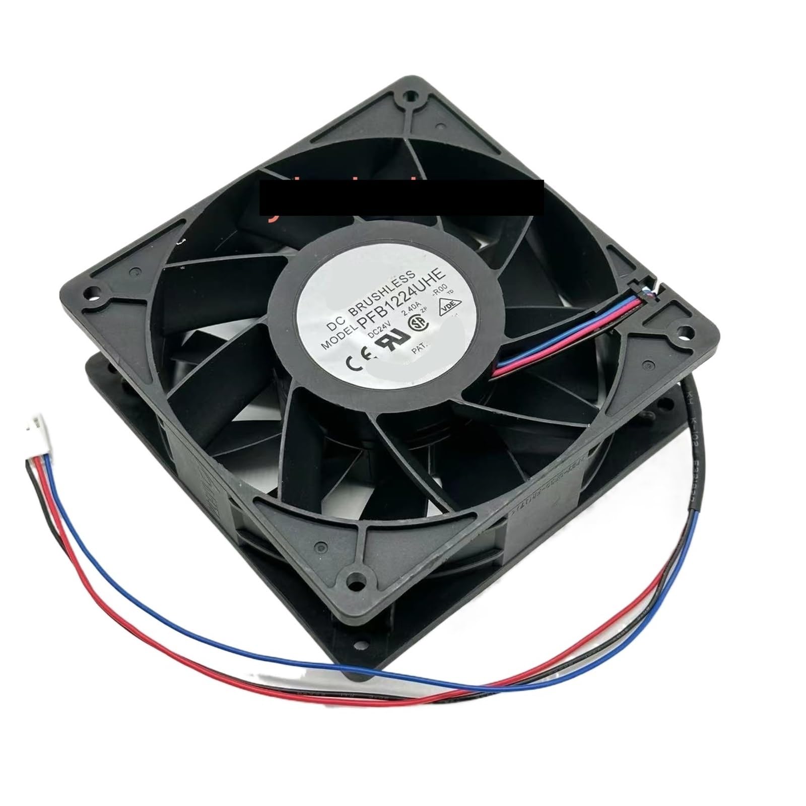 Ventilateur de serveur PFB1224UHE R00 24V 120x120x38mm pour refroidissement châssis