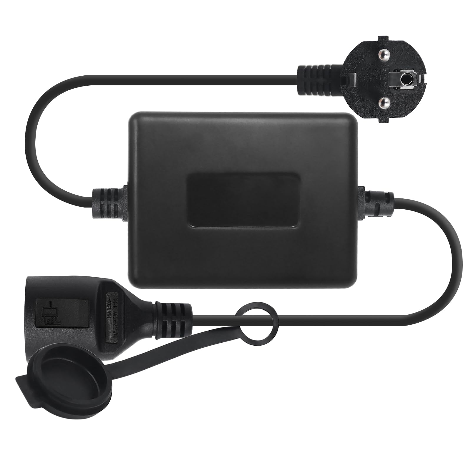 750W Lichterketten-Dimmer, AC 220V Outdoor String Glühbirne Fernbedienung Plug-in Switch Dimmer,23-Tasten Fernbedienung Zeitschalter Fernbedienungsdimmer,passend für alle dimmbaren (750W)
