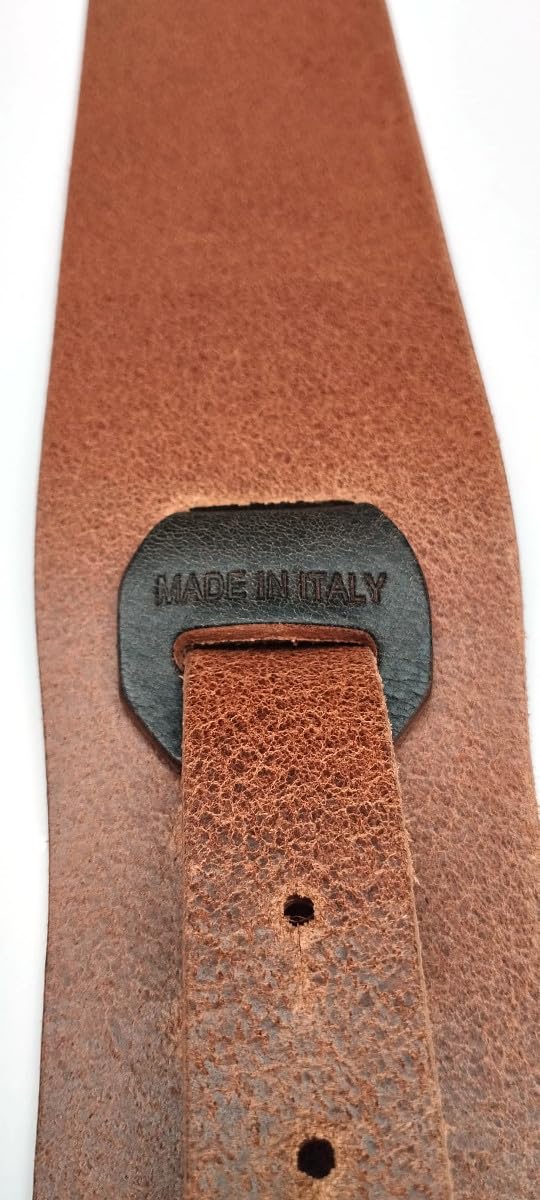 Custom Style Tracolla in cuoio vintage larghezza 8 cm - T812Z101