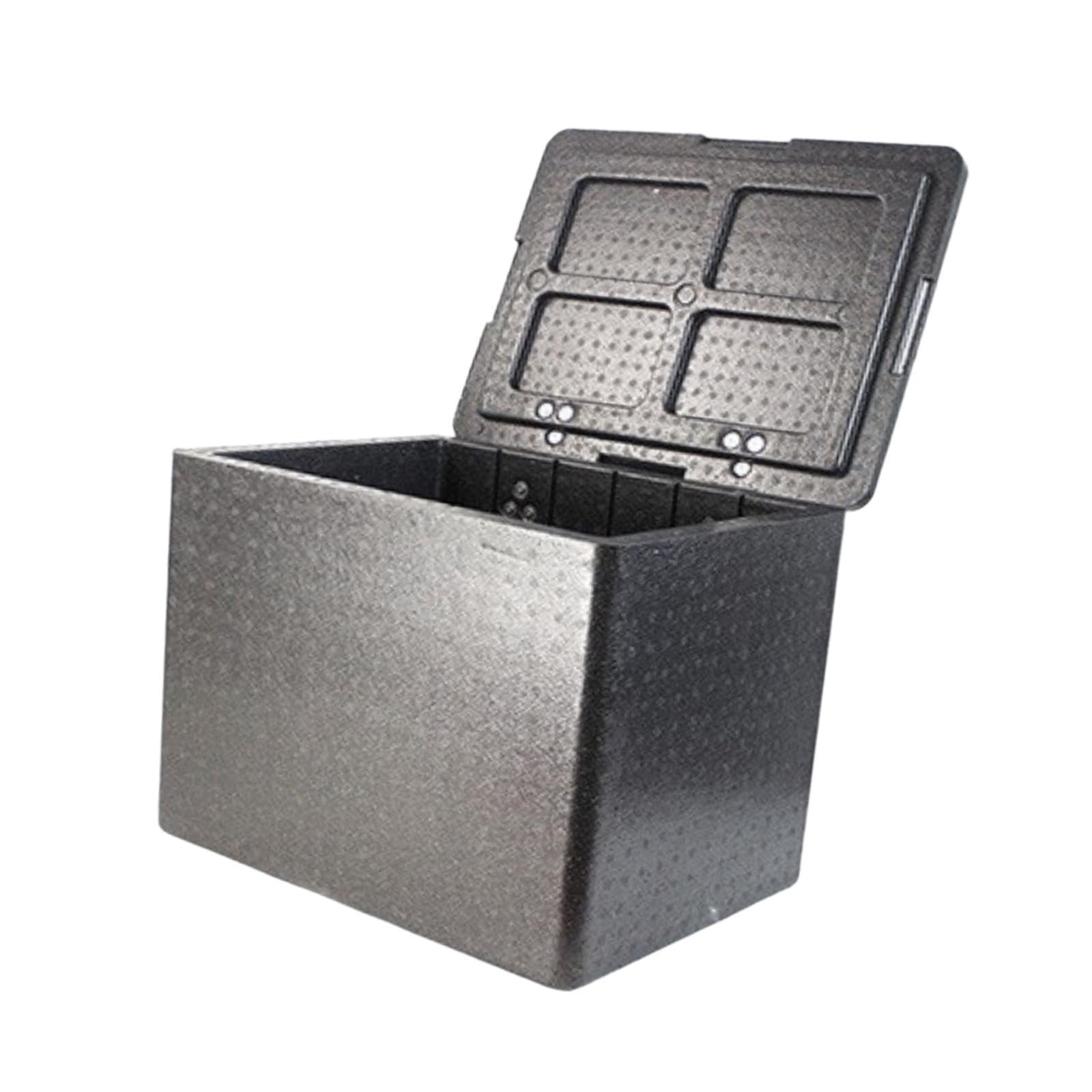 Sharplace Caja de Transporte de Alimentos con Aislamiento, Caja de Espuma con Aislamiento Y Tapa, Baúl de Espuma Reutilizable de Carga, Contenedor Térm, 30 L