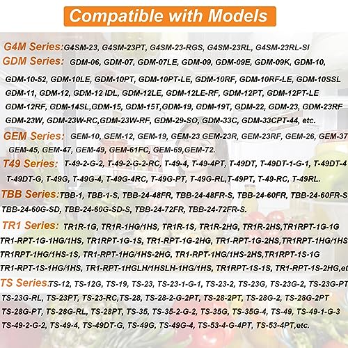 Image of 800393, 831932 Temperature Control Kit, Compatible with True Refrigerators and Freezer TC /TSD /T /GDM /GEM /G4SM Series, Replaces 800306 461387 Refrigerator Parts Thermostat