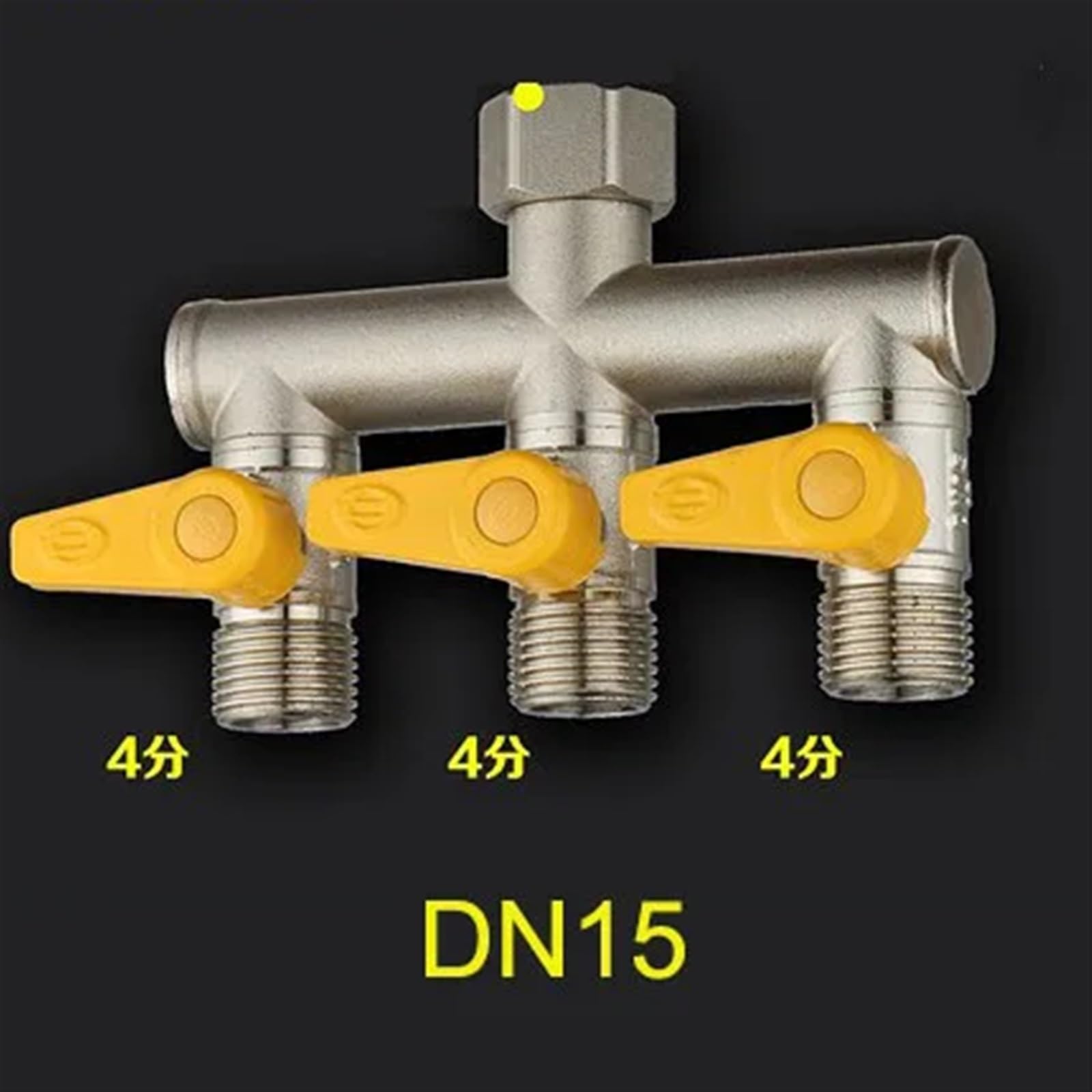 Grifo de Lavadora, una Entrada, Dos Salidas, Divisor, Dos vías, Tres vías, válvula de Cuatro vías, Adaptador DN15 DN20(7)