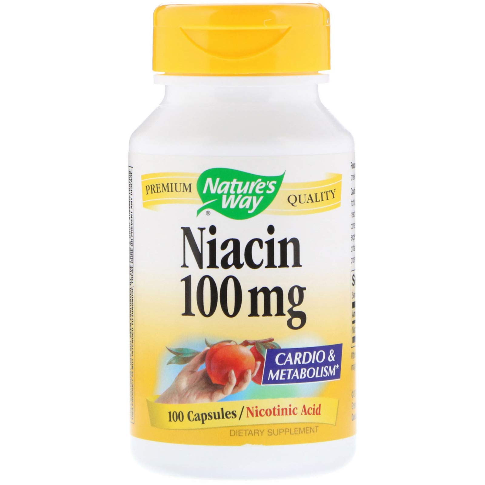Nature's Way ナイアシン Niacin 100mg 100カプセル [並行輸入品] - 3 Packs