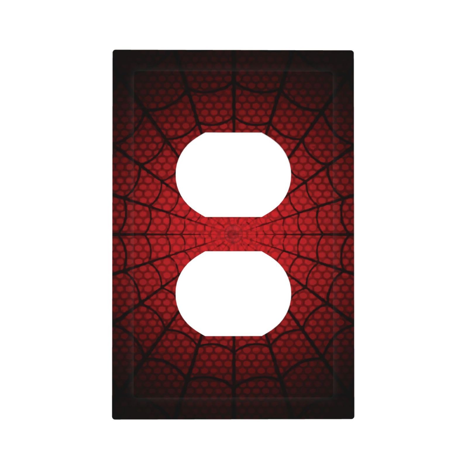 - Outlet Covers Spider Web 1 Gang Duplex Light Switch Cover Plate Decorative Switch Plate Covers Electrical Socket Cover for Nursery Kids room Decor