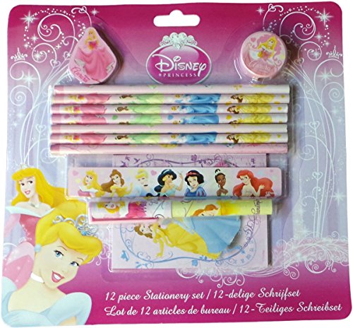 Preisvergleich Produktbild Disney Princess - 12-teiliges Schreibset - Die Prinzessinnen