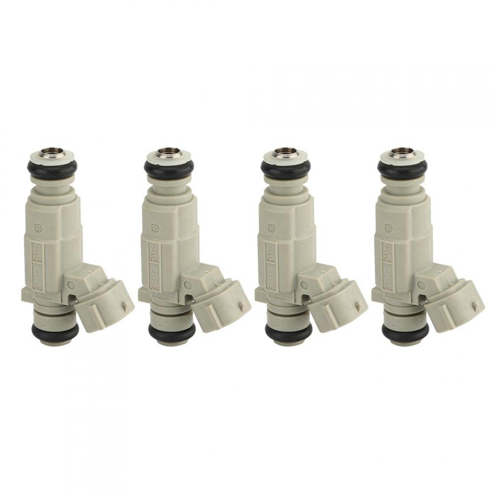 Iniettore carburante, 35310-04000 4 ugelli iniettore carburante per Hyundai I10 2016 Kia Picanto Mk2 1.0l Promuove il funzionamento regolare del motore e bilancia l'erogazione del carburante Abs in al