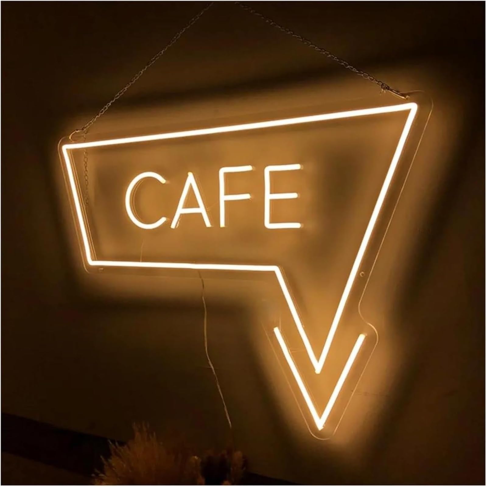 Néon Enseignes lumineuses Decor Panneau Avec Logo Pour CAFE