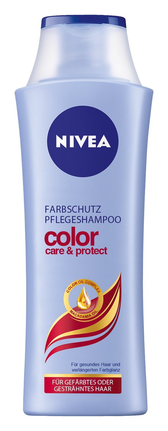 Nivea Farbschutz Pflegeshampoo Color Protect, 3er Pack (3 x 250 ml ...