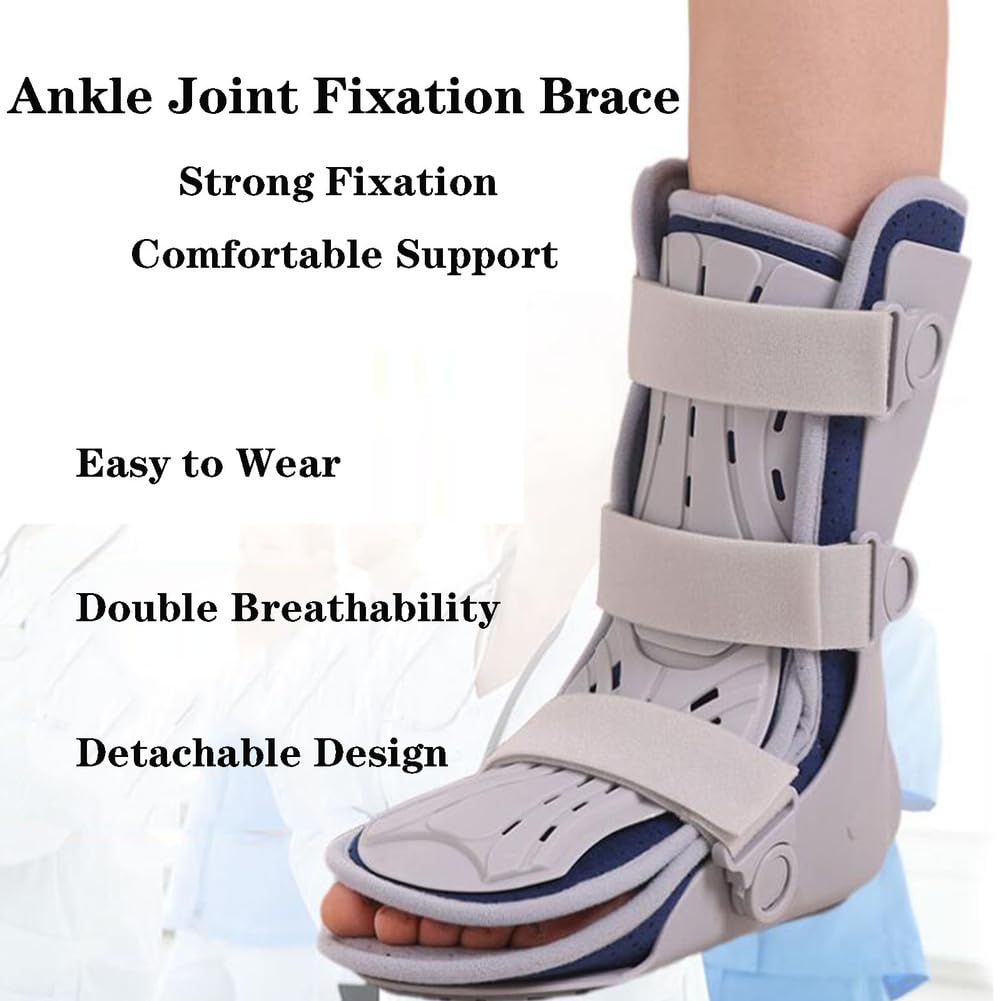 Barefoot Corrector, Férula Nocturna for Fascitis Plantar for el Tratamiento de la y tendinitis Aquiles(1 Pair,Large)