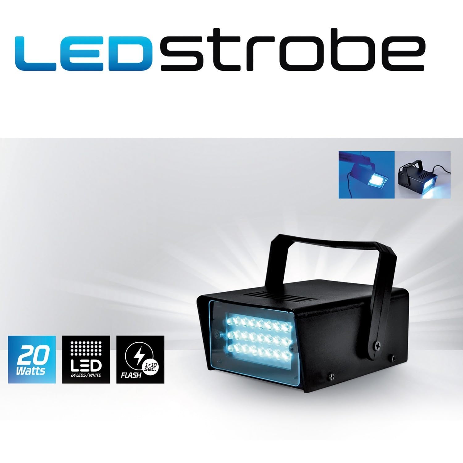 Tour de Son Blacktower+ avec Lecteur CD, Bluetooth, FM et USB, 100W + télécommande - Mini Strobe en Cadeau