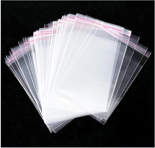 Bolsas transparentes de celofán resellables para panadería regalos velas jabón bolsas de almacenamiento de artículos de papelería de oficina artes y