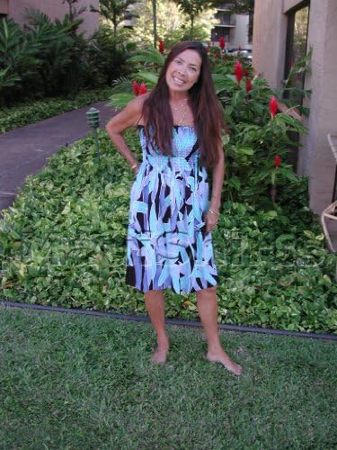 Bamboo Jungle Love Island Batik One Size Elastic Tube Top Cover Up Sundress