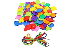 120 Pcs Plastic Bright Color Buttons