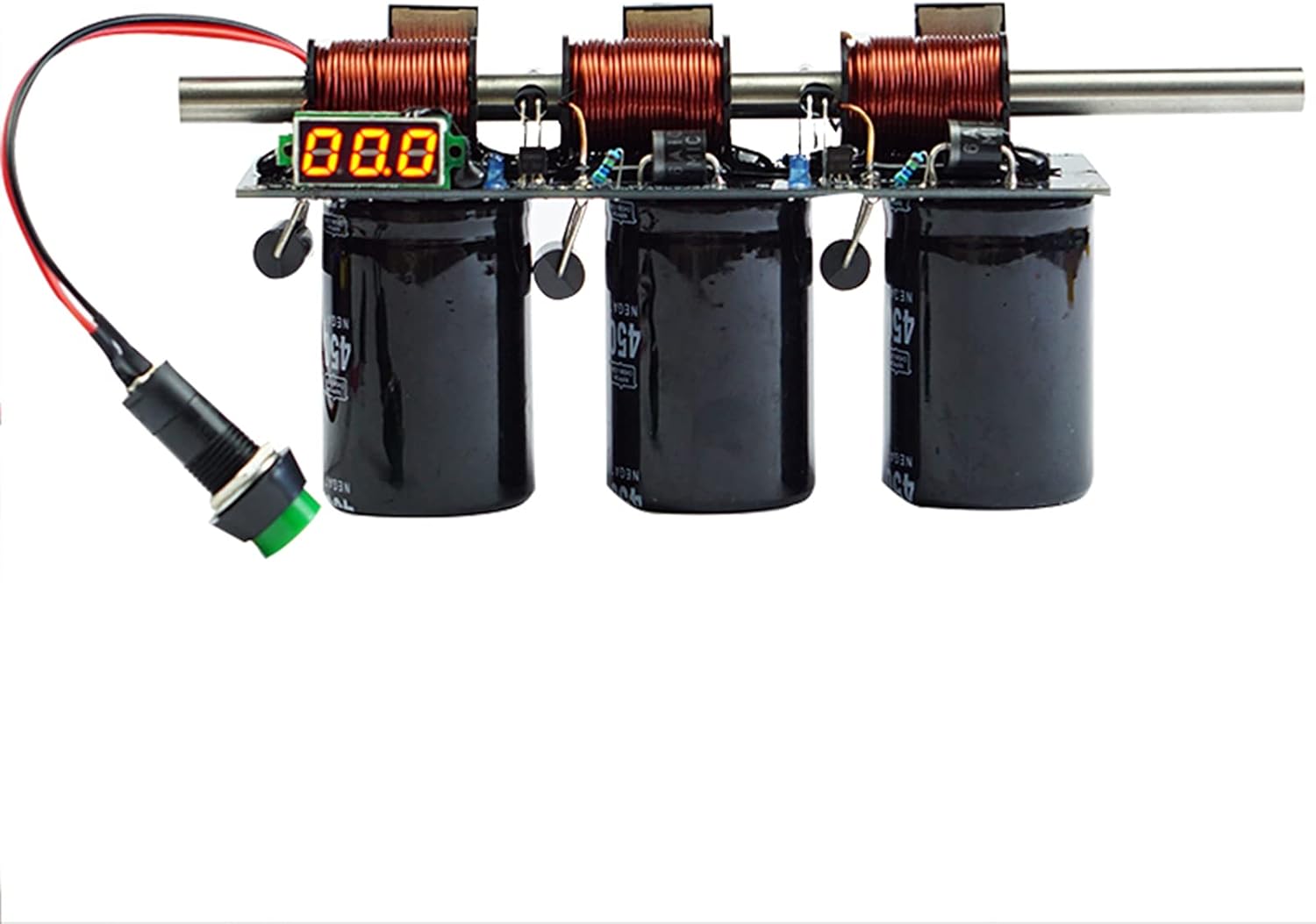 Electromagnetic Gun DIY Kit Finished Multi-Level Integrated Teaching Physics Experiment Equipment