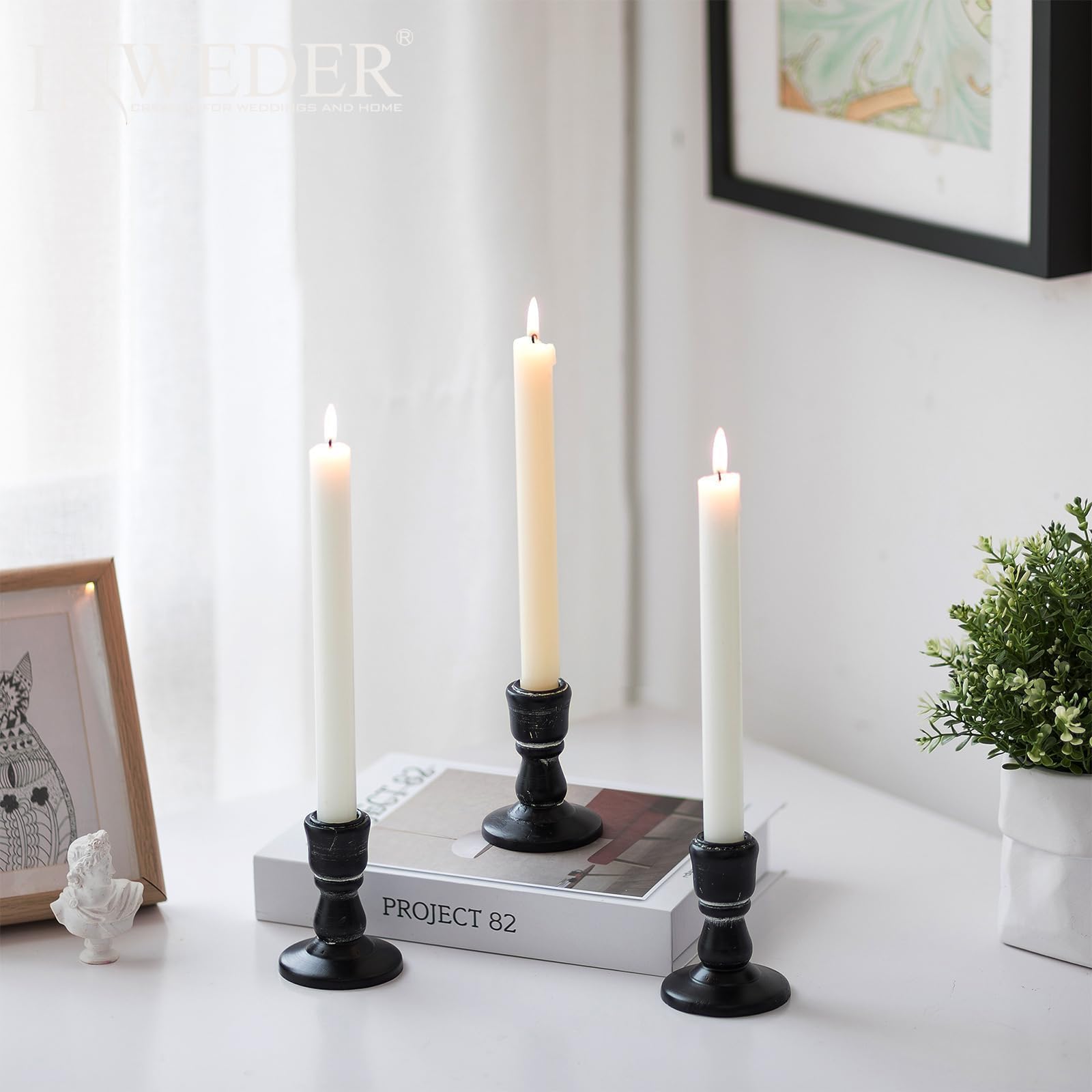 4 Piatti Portacandele In Vetro Trasparente Per Candele Votive - Base Per Decorazioni - Foto 9