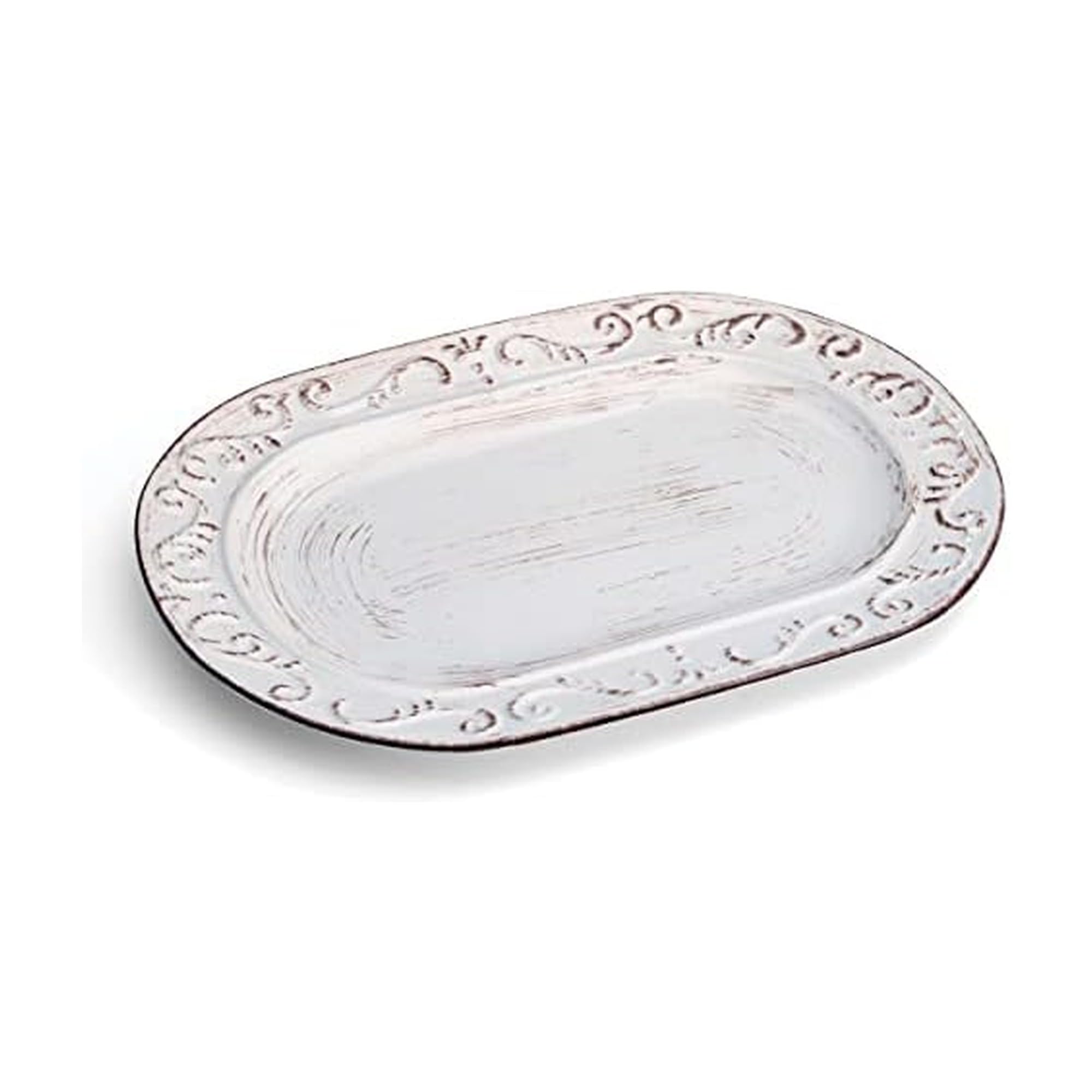 Pfaltzgraff Trellis Serving Platter, 13.75 inch, White
